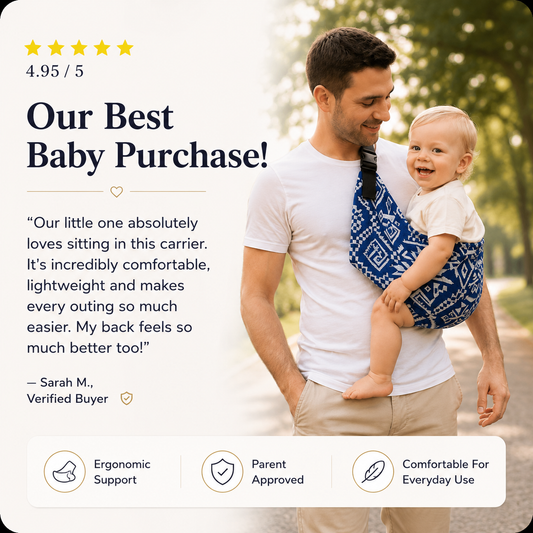 Baby Hip Seat Carrier with Adjustable Waist Belt