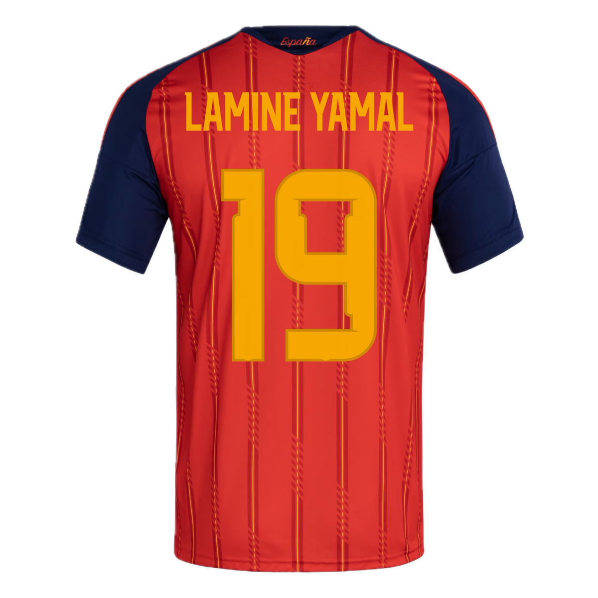 Spain 2026 LAMINE YAMAL #19 2 stars World cup winner Home Jersey