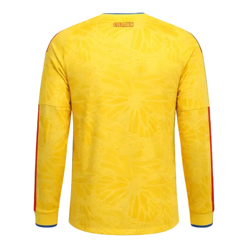 Colombia 2026 Long Sleeve Home Jersey