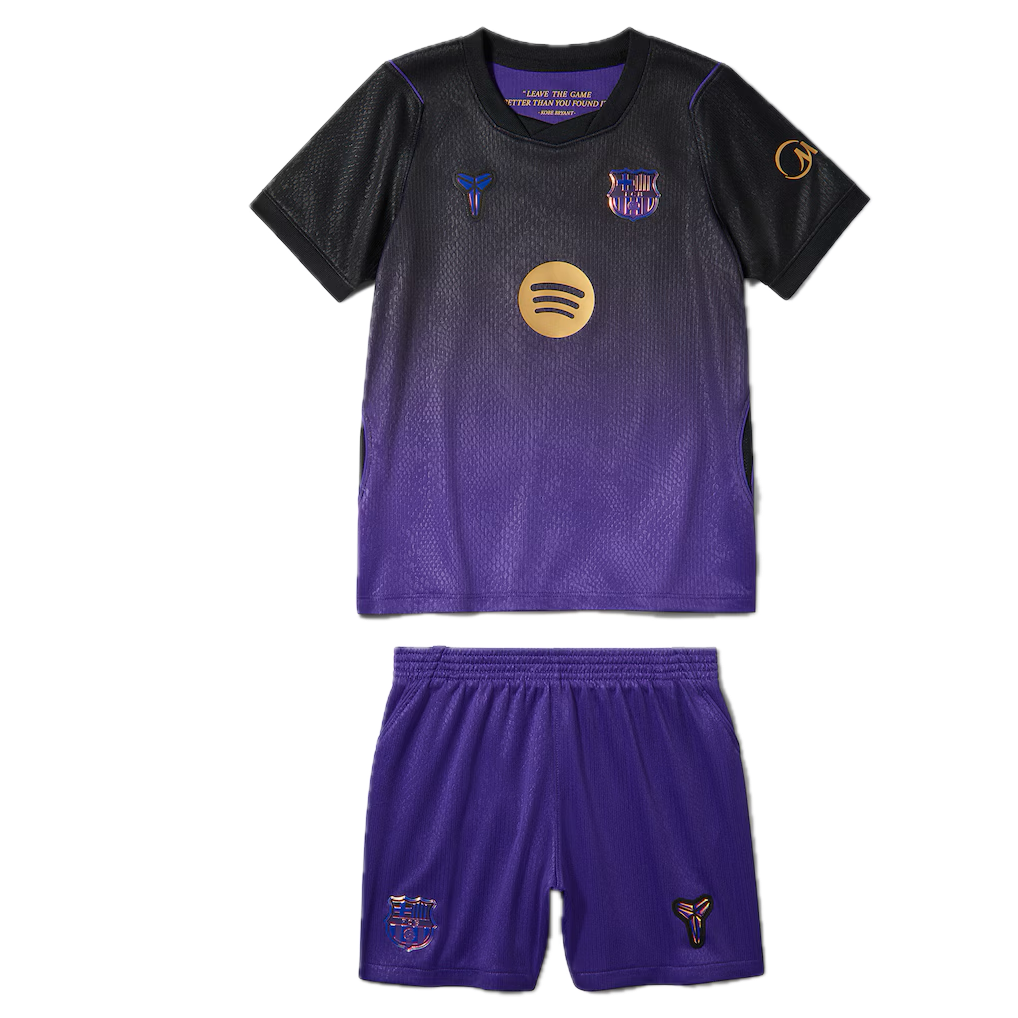 Kit Extérieur Enfant Barcelone 2026/27