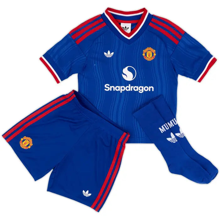 Man United Auswärts-Kinder-Trikot 2026/27