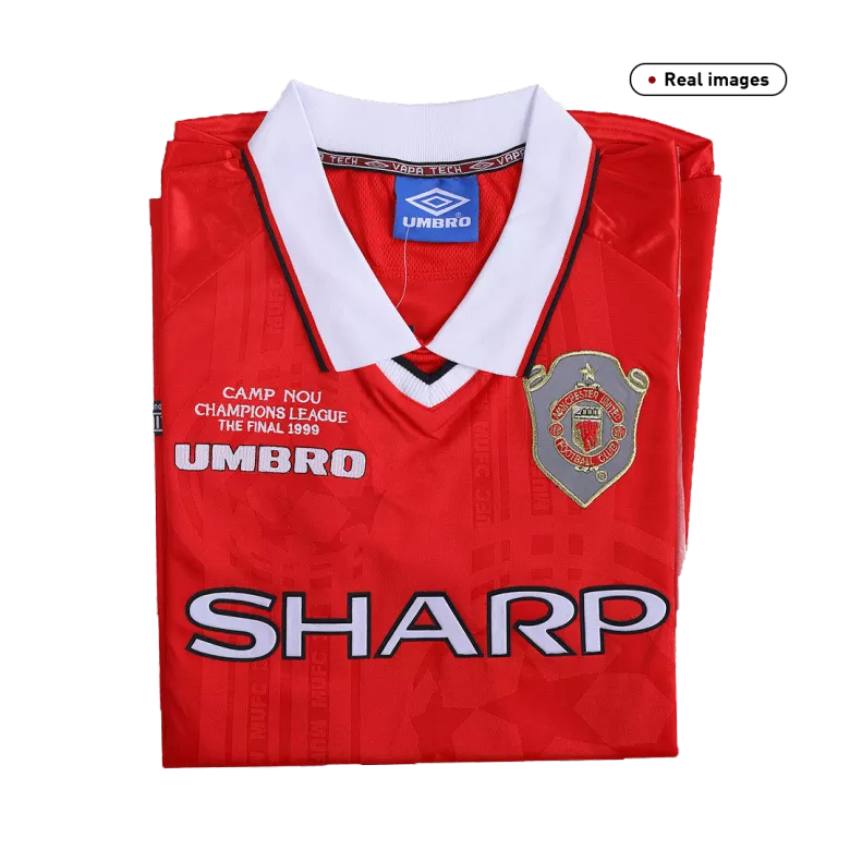 Retro Manchester United Home Jersey 1999/00 CL
