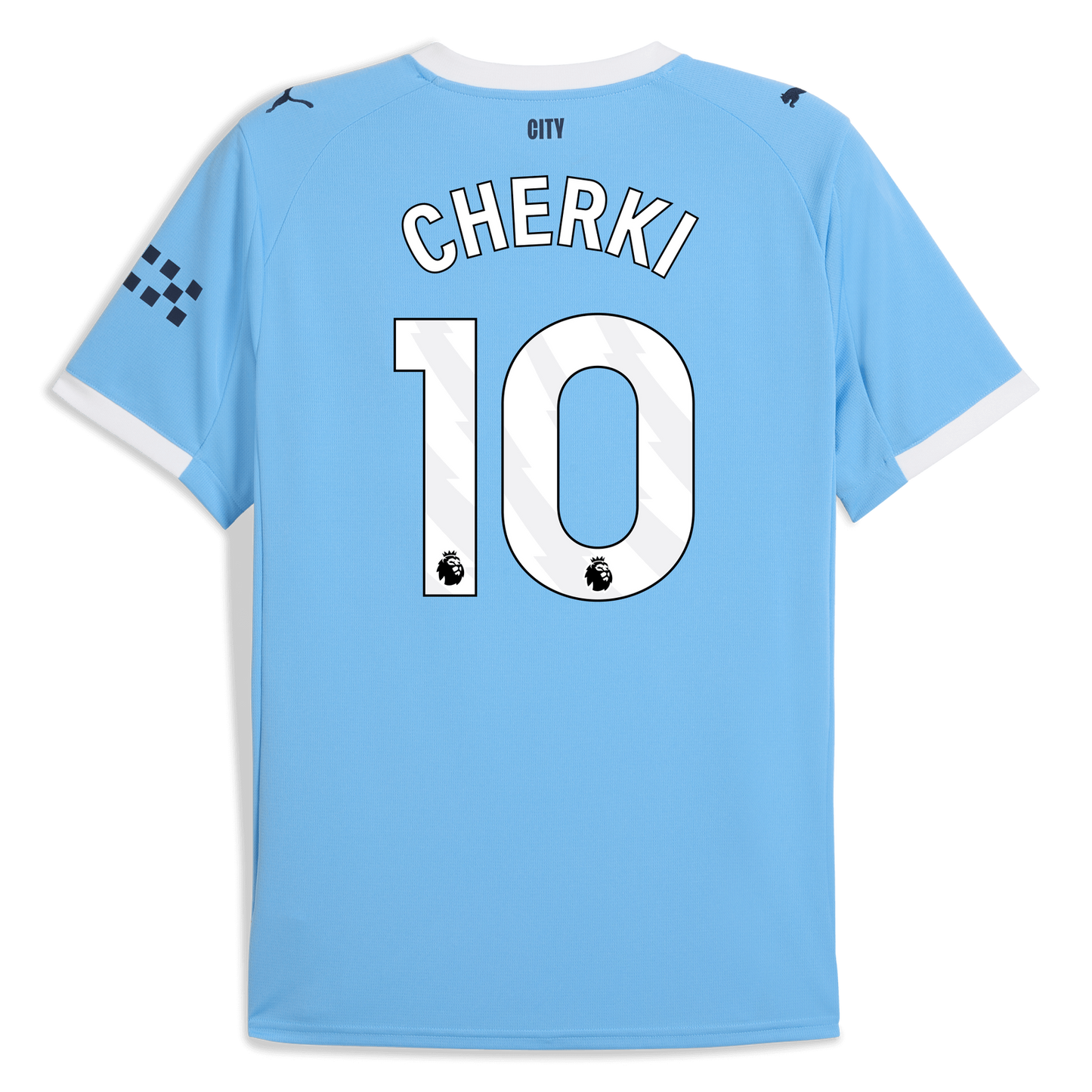 Man City 2025/26 Cherki 10 Home Player Jersey