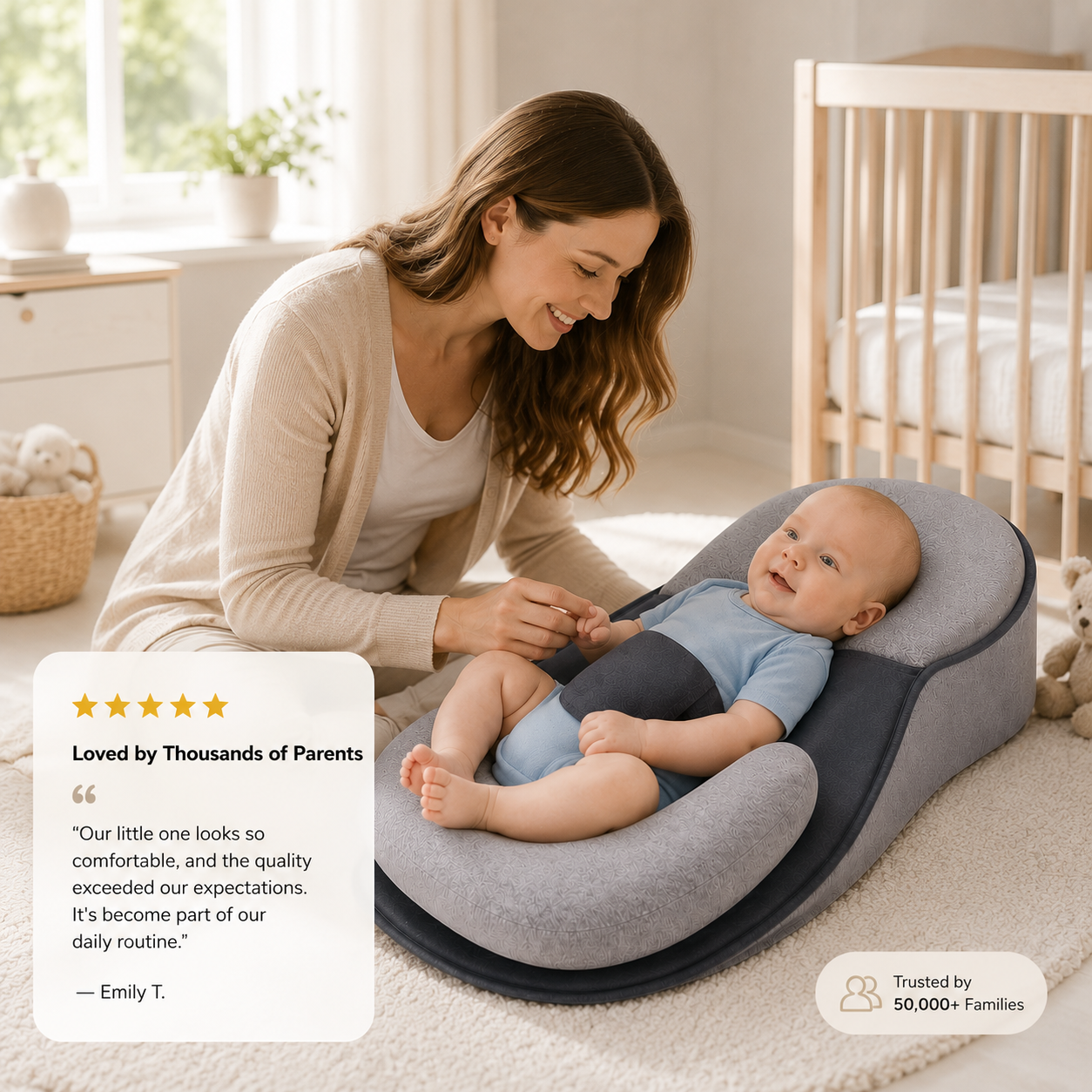 Newborn Comfort Wedge Pillow