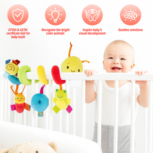 Baby Stroller & Crib Spiral Toy
