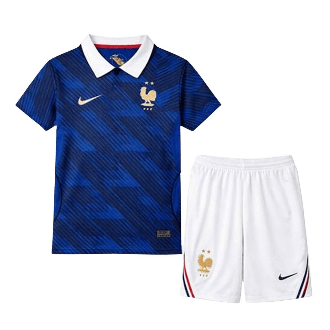 France 2026 World Cup Kylian Mbappe Home Kids Kit