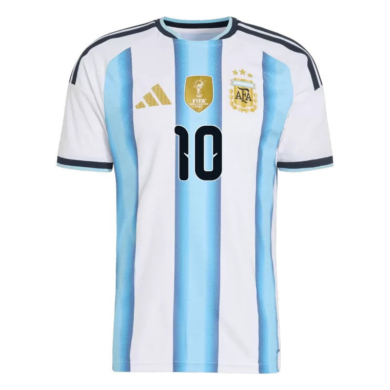 Argentina 2026 World Cup Messi Home Player Jersey with WC Patch